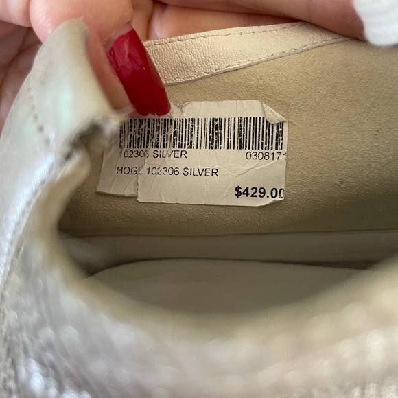 Högl silver sneakers BNWT - size 7UK (size 9). - Picture 5 of 5